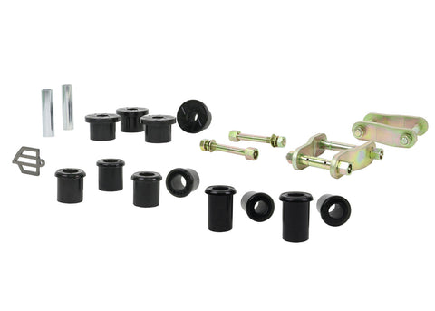 Rear Greasable Shackle and Bush Kit