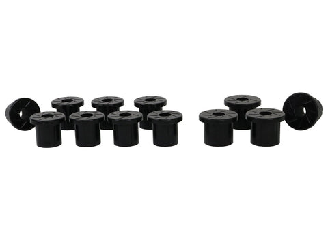 Leaf Spring - Eye Front/rear And Shackle Bushing Kit