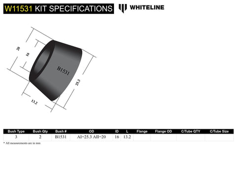 Front Steering Idler Bush