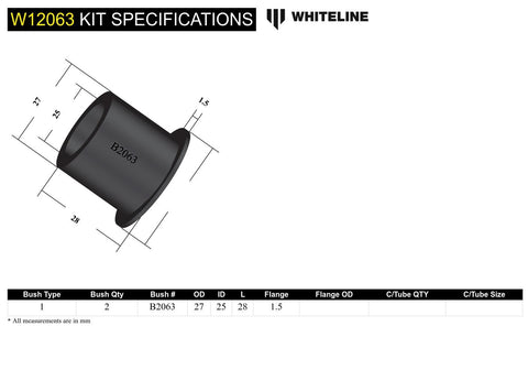 Front Steering Idler Bush