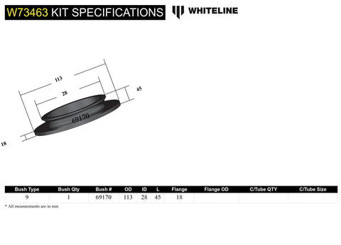 Rear Upper Spring Pad