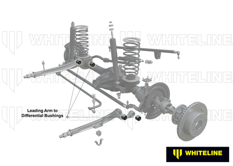 Front Leading Arm to Diff Bush Kit
