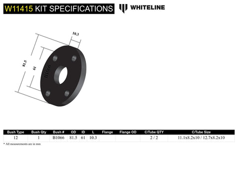 Front Steering Coupling Bush