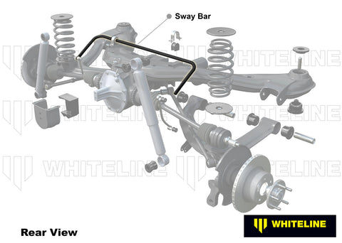 Rear Sway Bar - 18mm 2 Point Adjustable