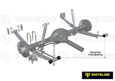 Front Leaf Spring - Eye Rear Bush Kit