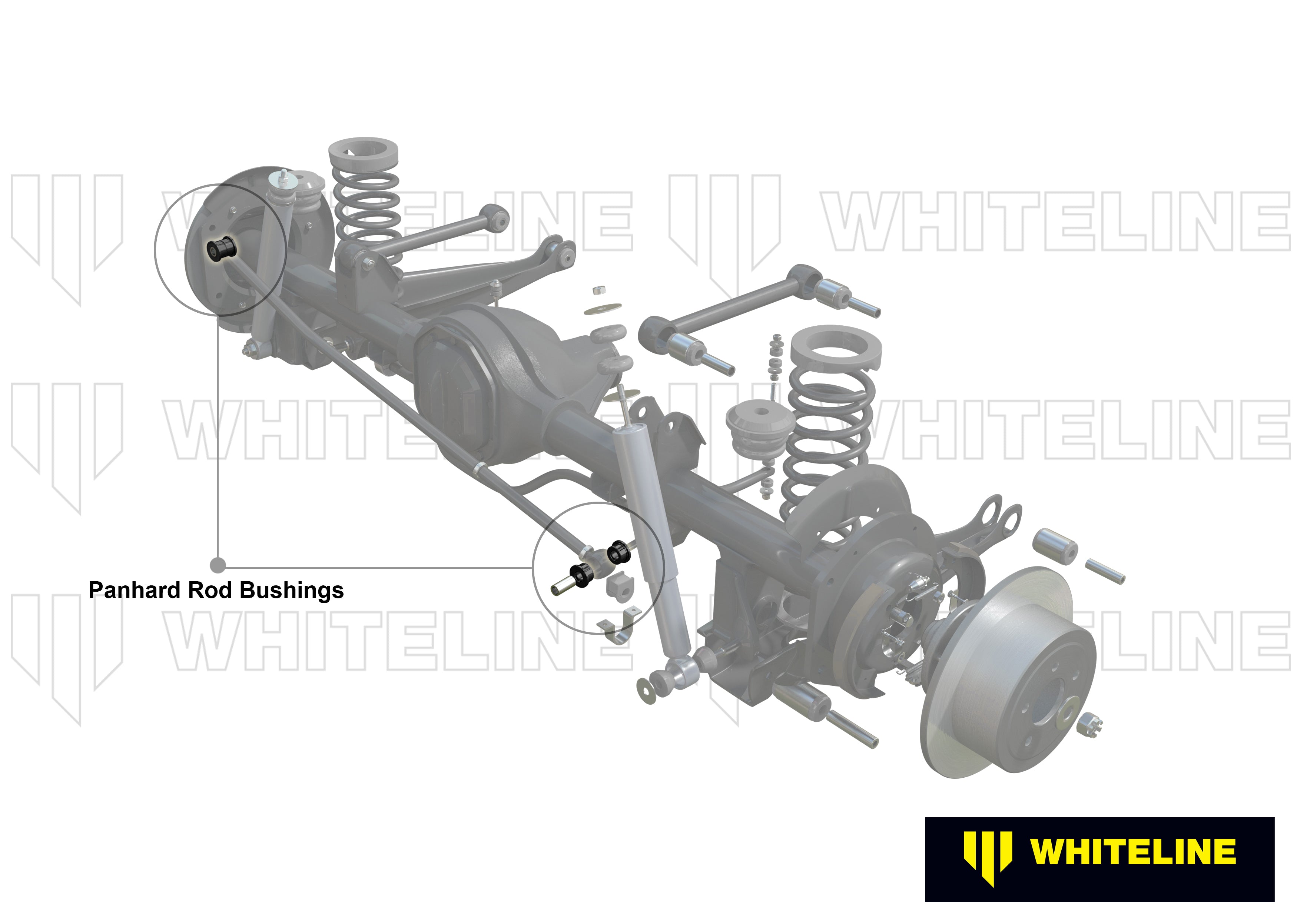 Rear Panhard Rod Bush Kit | Hakon Suspension - Melbourne