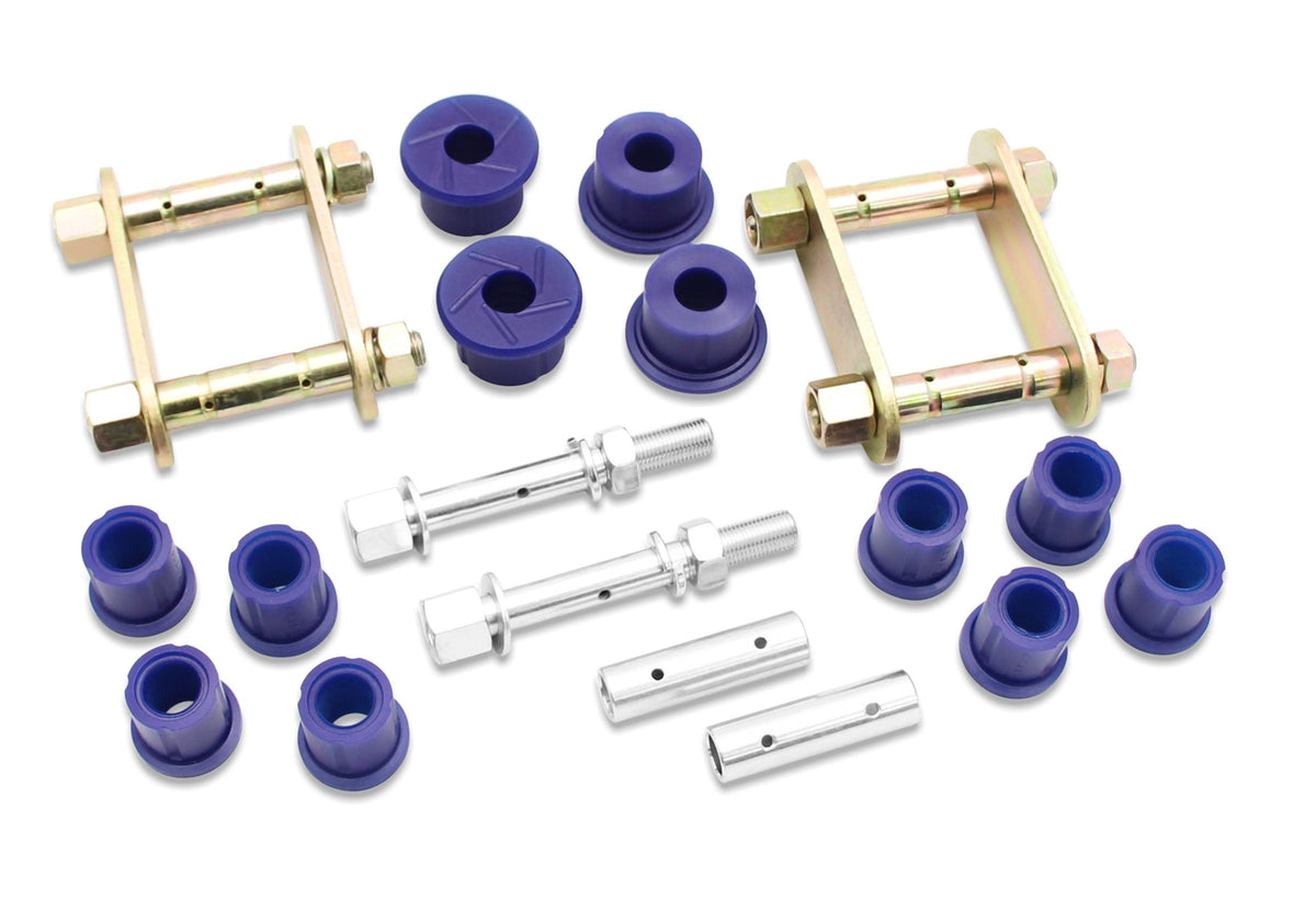 Rear Greasable Shackle and Bush Kit