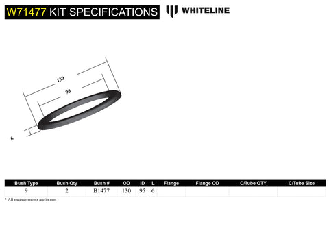 Front Spring Spacer (6mm)